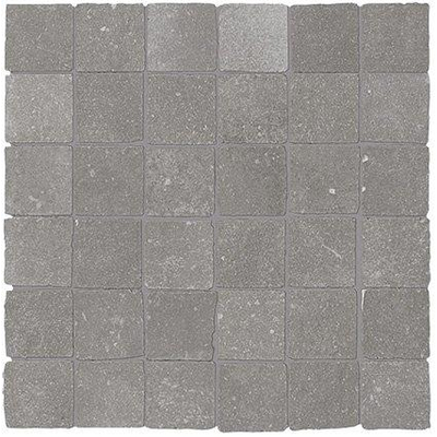 Fap Ceramiche Maku carrelage mural et de sol - 30x30cm - aspect pierre naturelle - Mat foncé (gris)