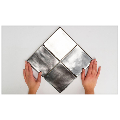 Vtwonen Villa Carrelage mural 13x13 cm platinum mat