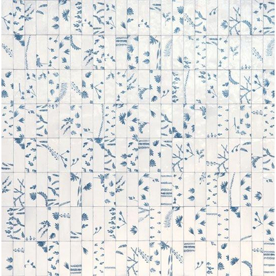 Marazzi Rice M96T WAtegel Decor 050X150 Bianco Leaf 10mm Glans