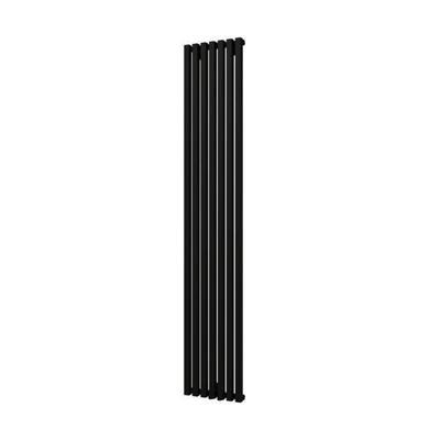 Plieger Siena Radiateur design vertical simple 180x31.8cm 766W Noir mat