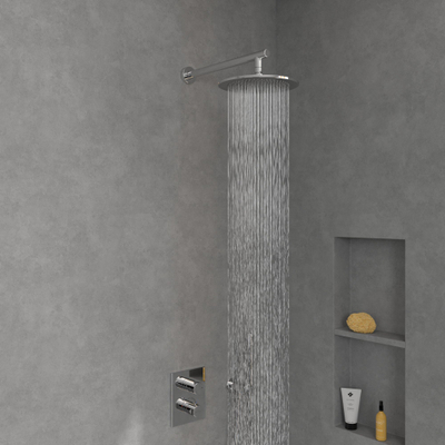 Villeroy & Boch Universal Showers douche principale - 25cm - Rond - chrome