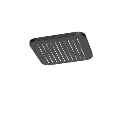 Hotbath Gal Hoofddouche Vierkant 22 cm Geborsteld Gunmetal PVD