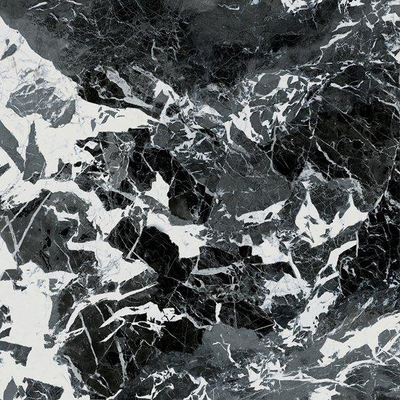 Ceralto Marvella Marble Carreau de sol - 120X120 - 6.5mm - mat - noir