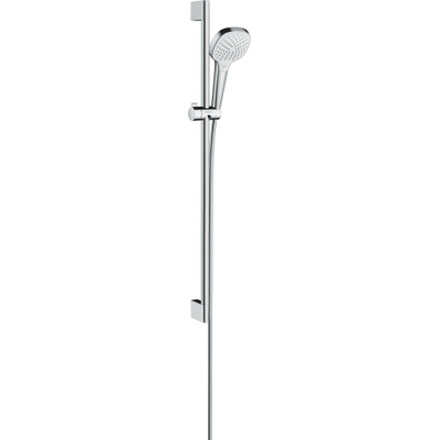 Hansgrohe Set Croma Select E 110 Vario EcoSmart / Unica'Croma 0,90m blanc/chromé