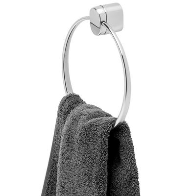 Geesa Wynk Anneau porte-serviette Chrome