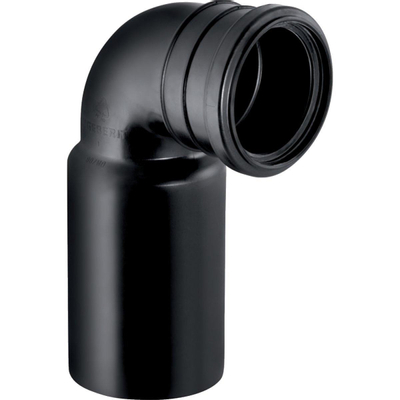 Geberit Duofix wandclosetbocht - 90mm - zwart