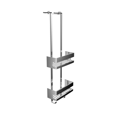 Emco System 2 etagère met 2 korven chroom
