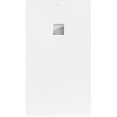 Villeroy & Boch Excello douchevloer - 140x80cm - polyurethaan/acryl wit alpine