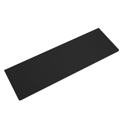 Saniclass Tops Topblad - 160x1.2x46cm - afgeronde hoeken - mat zwart