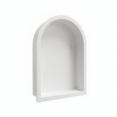 Fortifura Galeria Niche encastrée - 47.8x32.8x10cm - arche - blanc mat