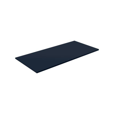 Saniclass Tops Topblad - 100x1.5x46cm - mat marine blauw
