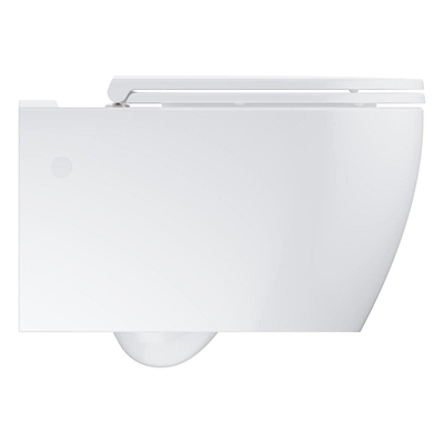 GROHE Start Round Ceramic WC suspendu – sans bride – 36,8 x 54 cm – avec abattant softclose – blanc brillant