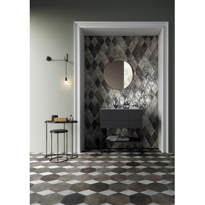 Ceralto Limestonea Rock Wandtegel 14x24cm 10mm porcellanato Muschio