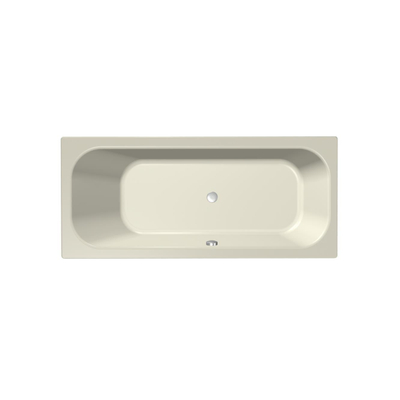 Xenz Aruba Baignoire - 170x75x48 - bonde Centrale - acrylique - pergamon