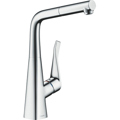 Hansgrohe Metris Robinet de cuisine avec bec extractible chrome