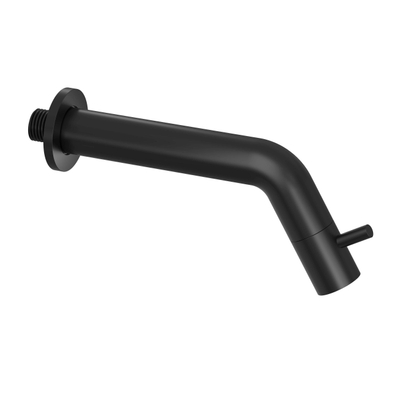 INK Robinet lave-mains - 18cm - encastrable - réductible - laiton noir mat