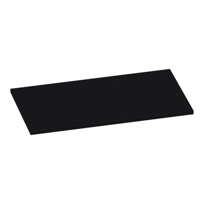 BRAUER Ocean Slim topblad - 80x46x2cm - mat zwart