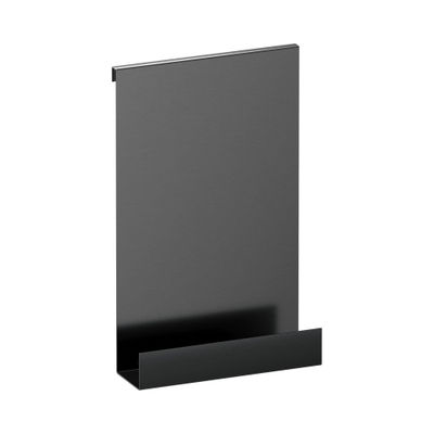 Brauer doucherek - 25x40cm - Gunmetal geborsteld