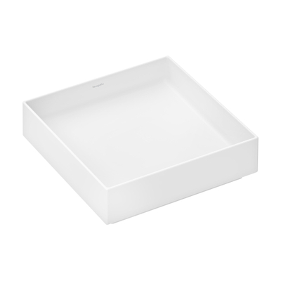 Hansgrohe Xuniva opzetwaskom - 40x40x12cm - vierkant - mat wit