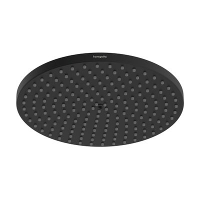 Hansgrohe Raindance S douche de tête - 24cm - powderrain - noir mat
