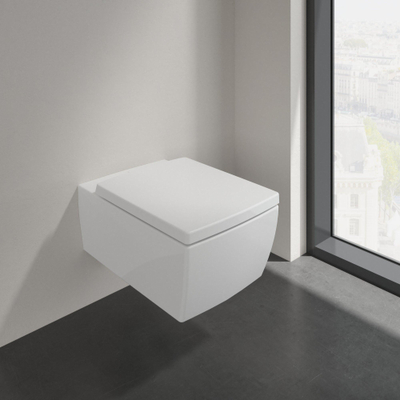 Villeroy & Boch memento 2.0 wandcloset - 56cm directflush - diepspoel CeramicPlus - White Alpine (glans wit)