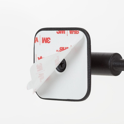 Tiger Colar Toiletrolhouder - zonder klep - zelfklevend - zwart