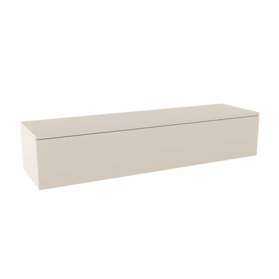 MONDIAZ ALAN MODULE SMALL Meuble sous-lavabo - 150x41x30cm - 1 tiroir - push to open - MDF - Linen mat