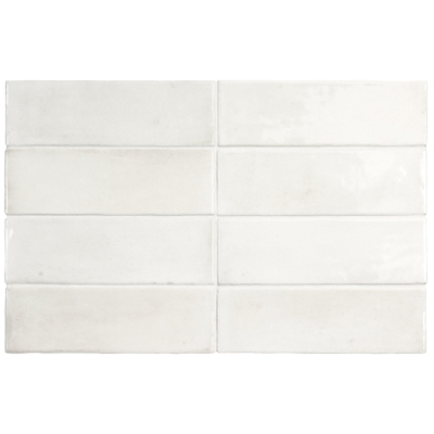 Equipe Ceramicas Premium Koko Carrelage mural - 15x5cm - 8mm - Blanc