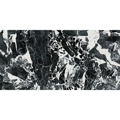Imola The Room Vloertegel - 60X120 - 6.5mm - glans - zwart