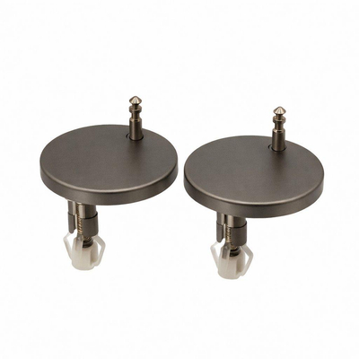 QeramiQ Dely Kit de fixation - abattant WC - gunmetal