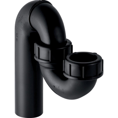 Geberit PE Siphon 40cm polyethylène Noir