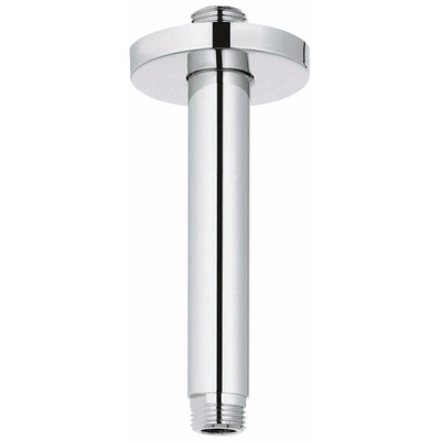 Grohe Rainshower Plafondarm - 14cm - ronde rozet - chroom