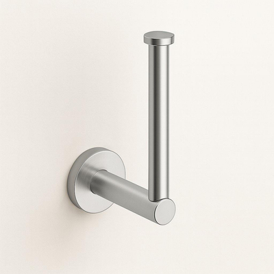 Fortifura Calvi Réserve papier toilette rond Inox brossé