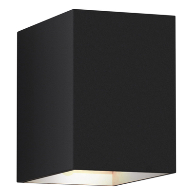 Astro Oslo 100 wandlamp LED 3W 3000K zwart 7x10x10cm IP65 aluminium A