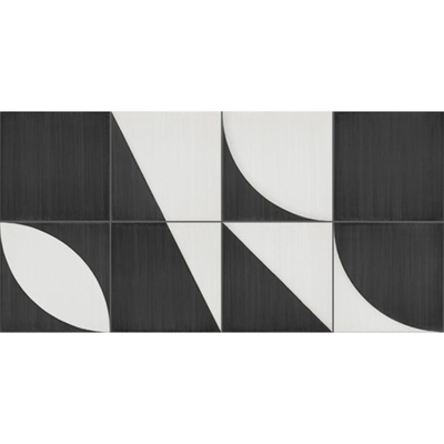 Marazzi Scenario M8RK VLtegel Décor 200X200 Nero 10mm Mat