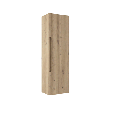 Saniclass Prime Balance Armoire haute - 120x34.5x26.9cm - 1 porte - chêne rustique - MDF