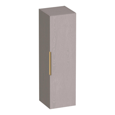 BRAUER Elevate armoire de salle de bains - 120x35x35cm - poignée rapportée excl. - 1 porte - ouverture à gauche ou à droite - Timber Greige