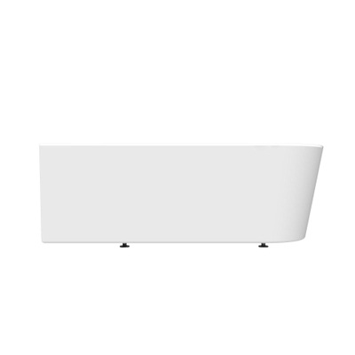 Arcqua santo baignoire suspendue 178x80cm acrylique blanc brillant gauche