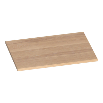BRAUER Ocean Slim topblad - 60x46x2cm - lamellen eiken naturel