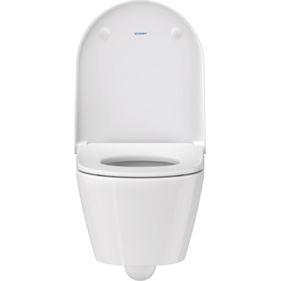 Duravit D-Neo WC suspendu avec abattant 37x48x40cm Blanc Brillant