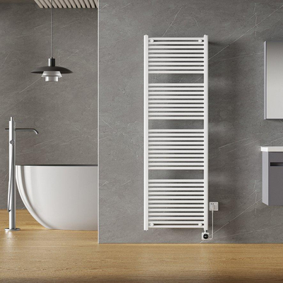 Wiesbaden Elara Elektrische radiator Smart WiFi - 181.7x60cm - glans wit