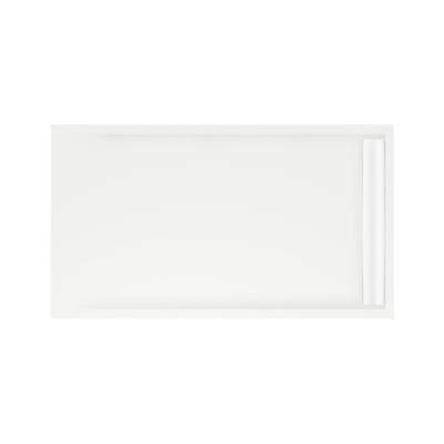 Xenz Easy Tray receveur de douche - 140x80x5cm - acrylique - sans cache-caniveau - blanc