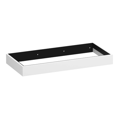 BRAUER Amaze meuble sous-lavabo 100 avec support de fixation intégré blanc mat