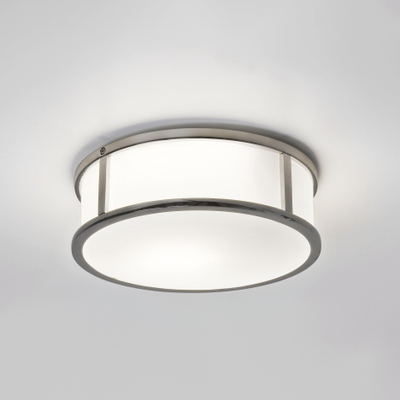 Astro Mashiko 230 Round Plafondlamp 8.2cm IP44 fitting E27 chroom