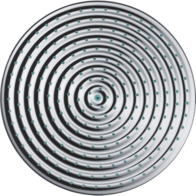 Hansgrohe Raindance air Hoofddouche - met arm - 383 mm. - hoogglans chroom