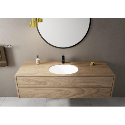 Hansgrohe Vernis Blend 1-gats wastafelkraan - 100 met waste - voorsprong 10.8cm - mat zwart