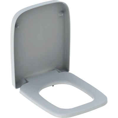 Geberit Siège de toilette renova plan avec couvercle topfix blanc