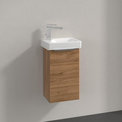 Villeroy & boch Architectura Meuble sous-lavabo pour lave-mains - 24,3x31cm - 1 porte battante - gauche - chêne kansas