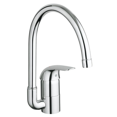 GROHE Euroeco Robinet de cuisine - haut - chrome