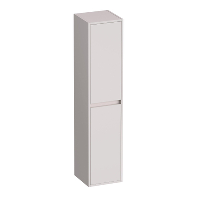 BRAUER Adore armoire de salle de bains - 160x35x35cm - avec 2 portes sans poignées ouvrant à gauche ou à droite sable mat